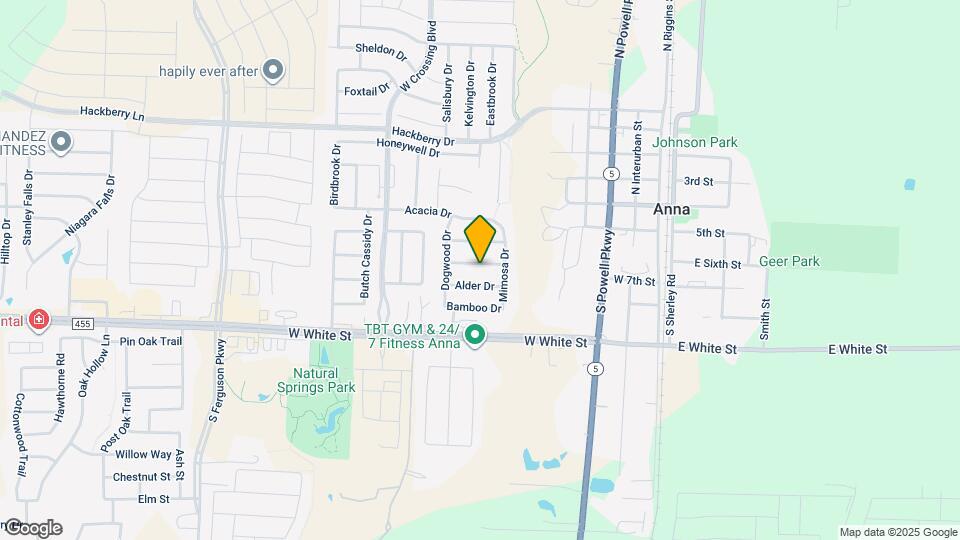 729 Sequoia Dr Map and Location Details