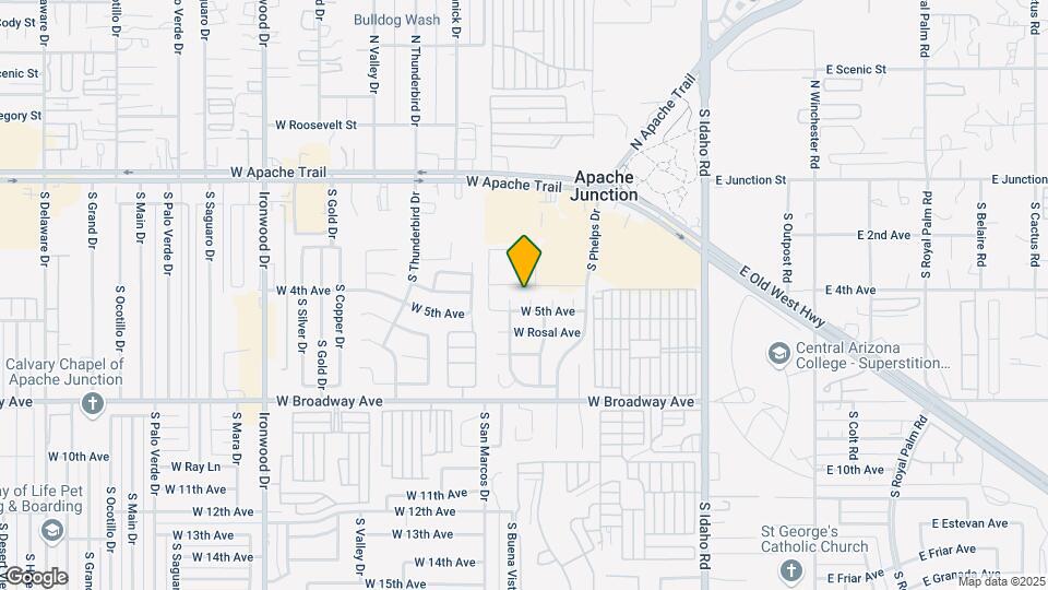 450 S Olmo Cir Map and Location Details