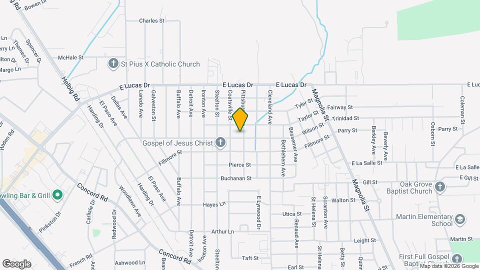 2420 Wilson St Map and Location Details