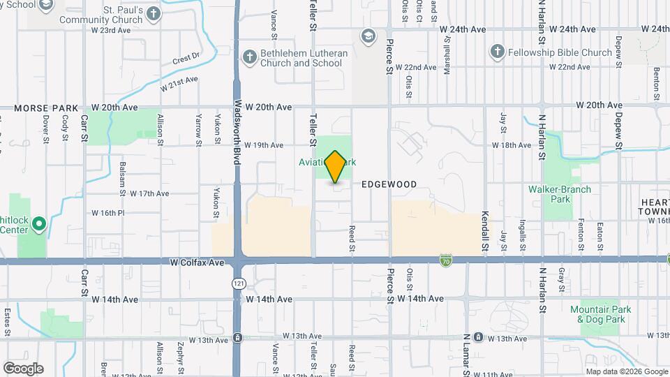 1689 Reed St Map and Location Details