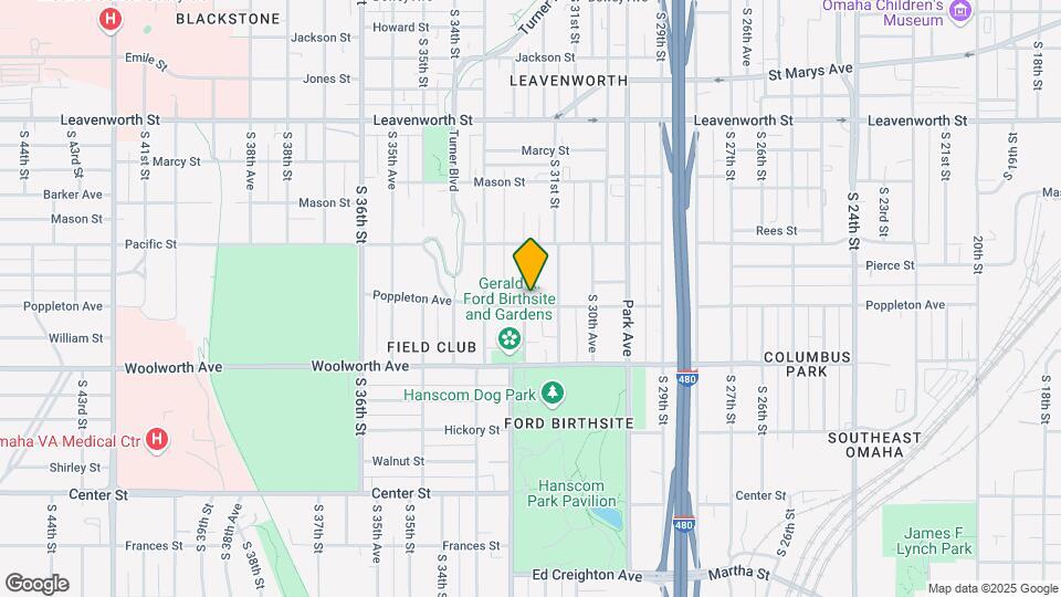 3124 Poppleton Ave Mapa y Detalles de la Ubicación