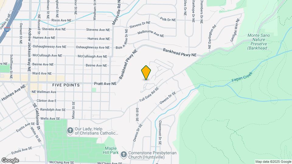 212 Treetop Dr SE Map and Location Details