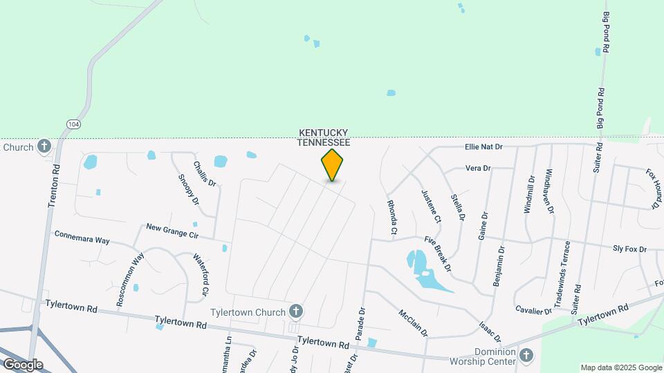 1539 Kingbird Dr Map and Location Details