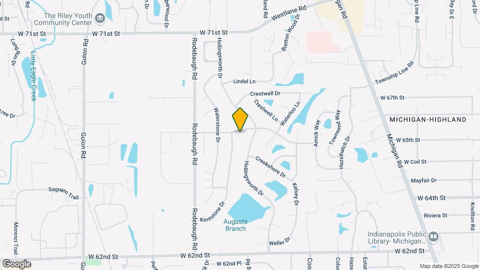 3415 Waterloo Dr Map and Location Details