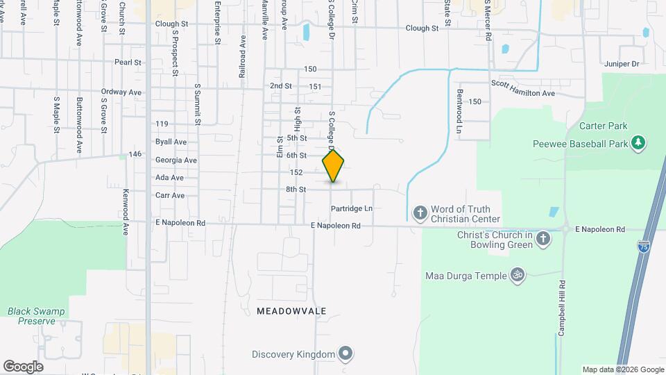 641 S College Dr Map and Location Details