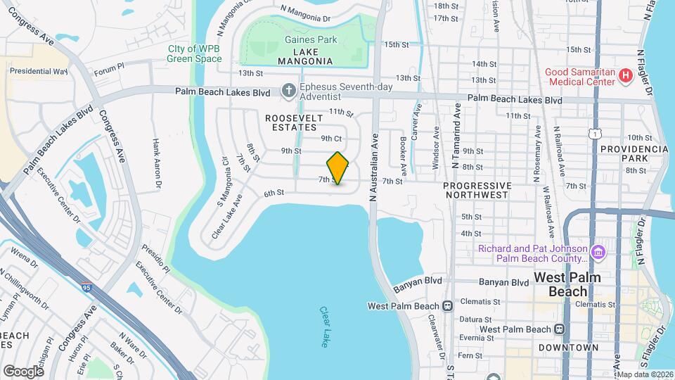 1341 6th St Map and Location Details