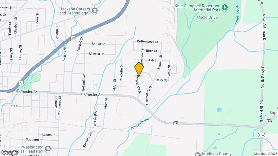 76 Hillcrest Cir Dr Map and Location Details