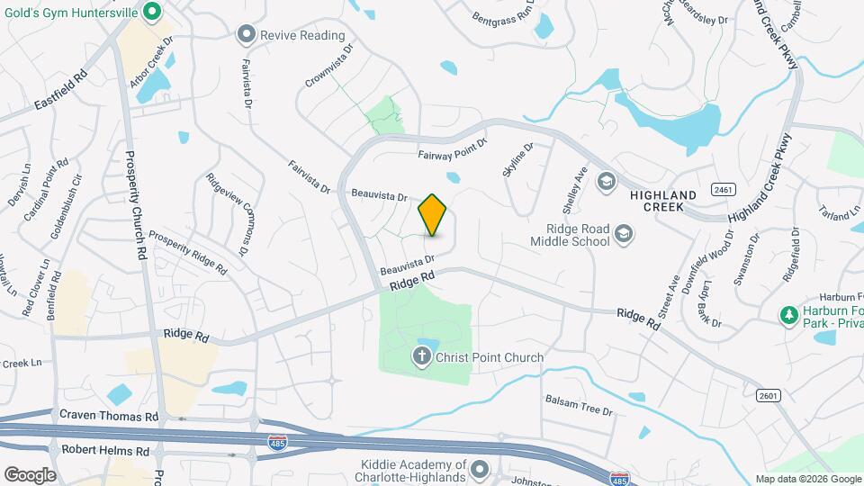 6010 Elm Cove Ln Map and Location Details