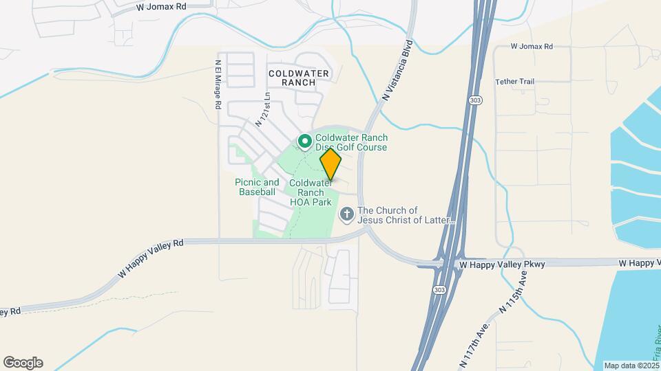 11944 W El Cortez Pl Map and Location Details