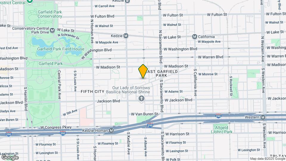 3121 W Monroe St Map and Location Details