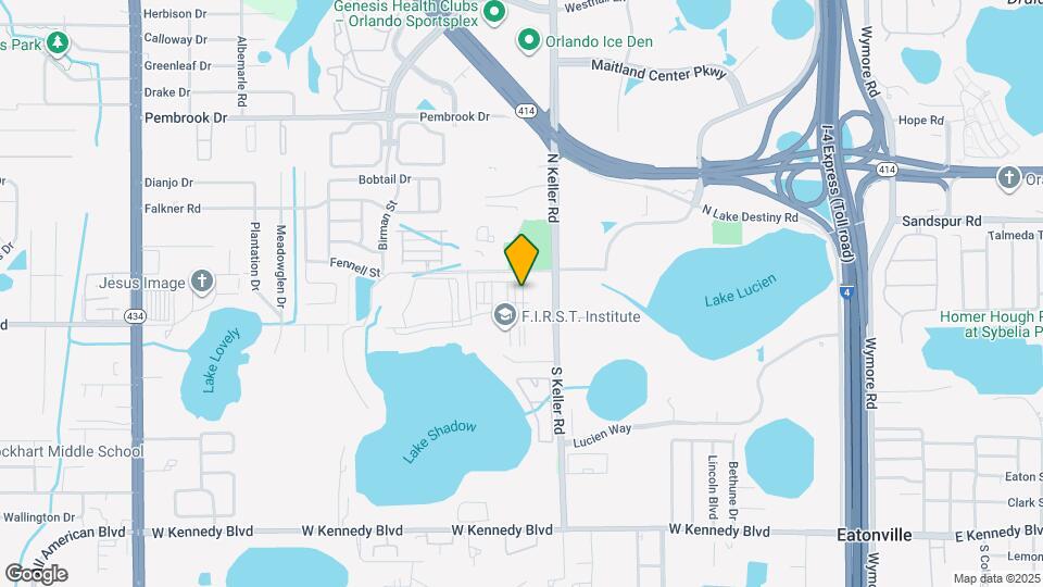 2837 Shadow View Cir Map and Location Details