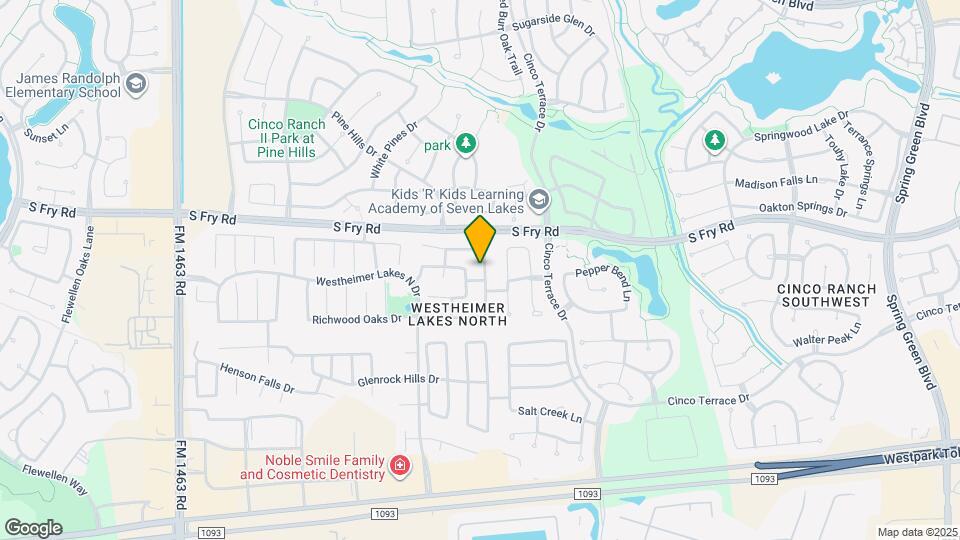 6034 Starbrook Creek Dr Map and Location Details