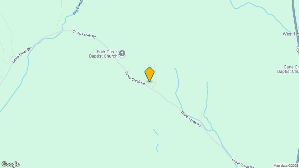2921 Camp Creek Rd Map and Location Details