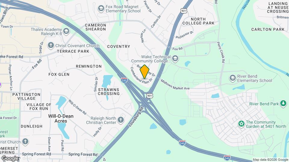 6800 Fereday Ct Mapa y Detalles de la Ubicación