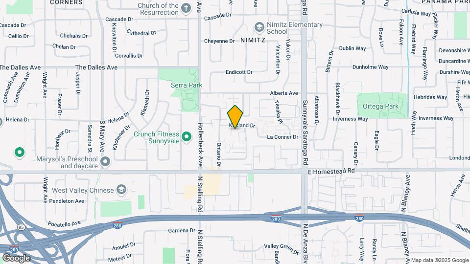 1610 Ottawa Ct Map and Location Details