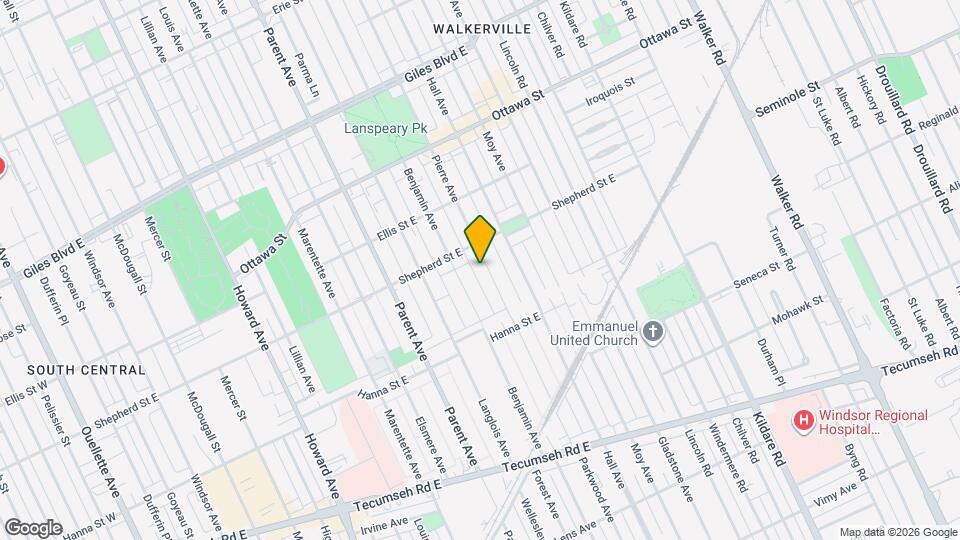 1527 Pierre Ave Map and Location Details