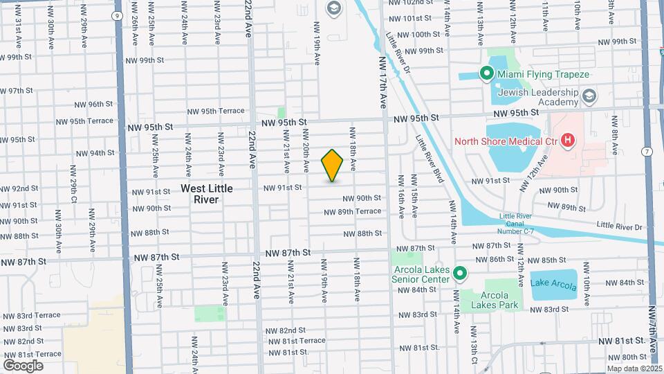 1866 NW 91st St Map and Location Details