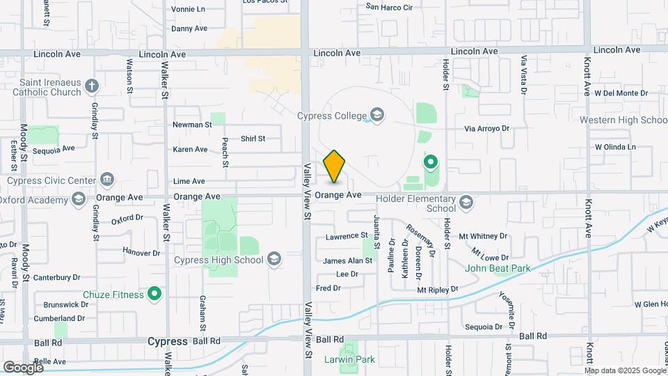6101-6133 Orange Ave Map and Location Details