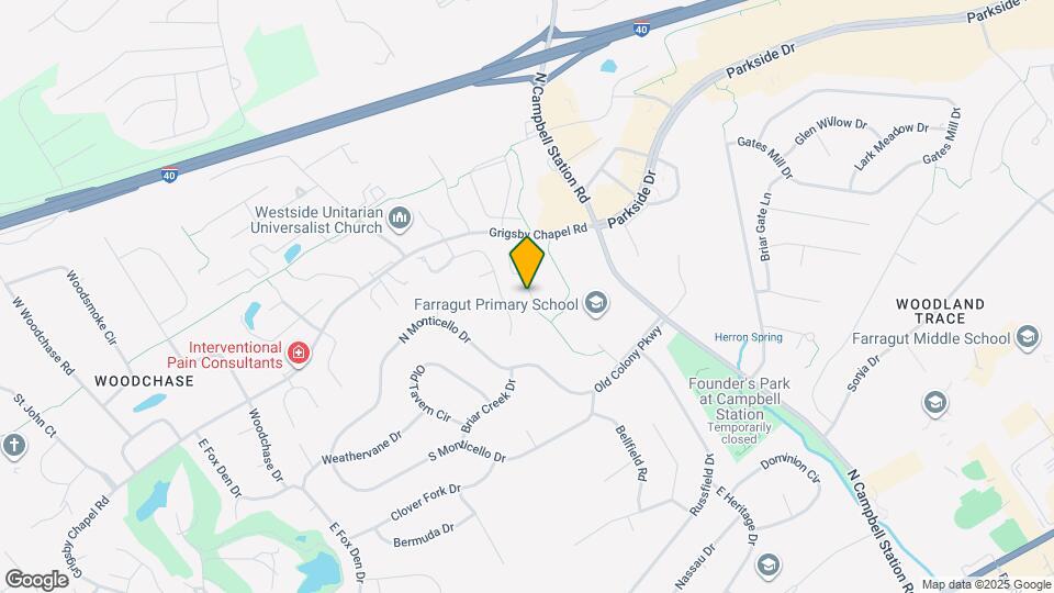 437 Chapel Grove Ln Mapa y Detalles de la Ubicación