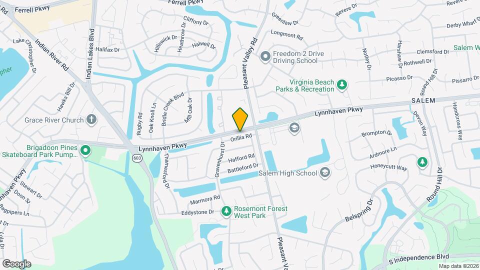 1332 Orillia Rd Map and Location Details