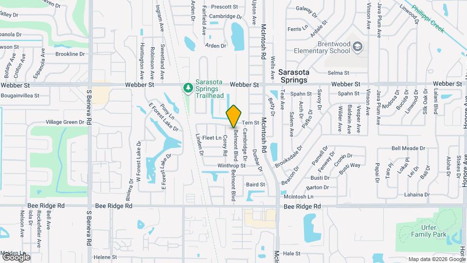 3210 Belmont Blvd Map and Location Details
