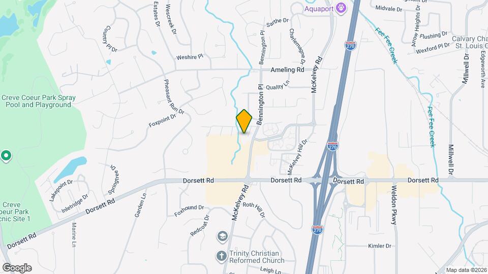 2000 Quiet Stream Dr Map and Location Details