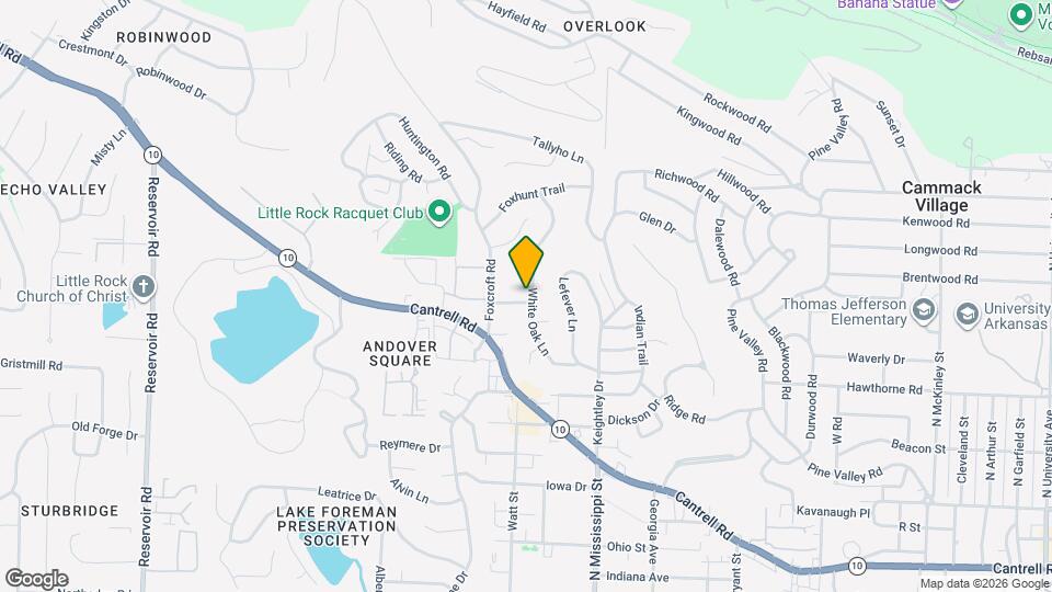 101 White Oak Ln Map and Location Details