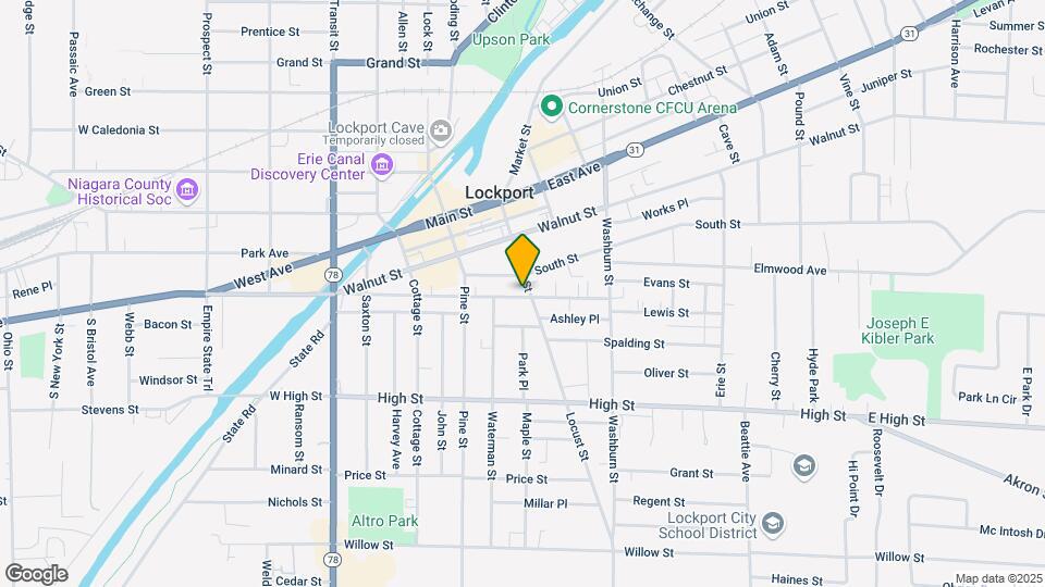 96 Locust St Map and Location Details