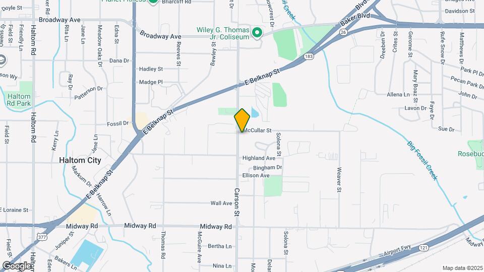 2730 Carson St Map and Location Details