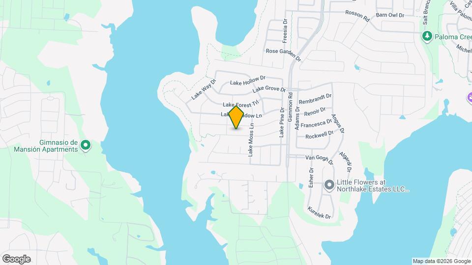 921 Lake Cypress Ln Map and Location Details