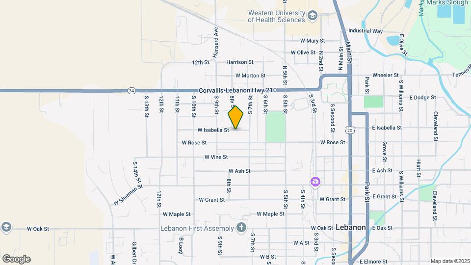 680 W Isabella St Map and Location Details