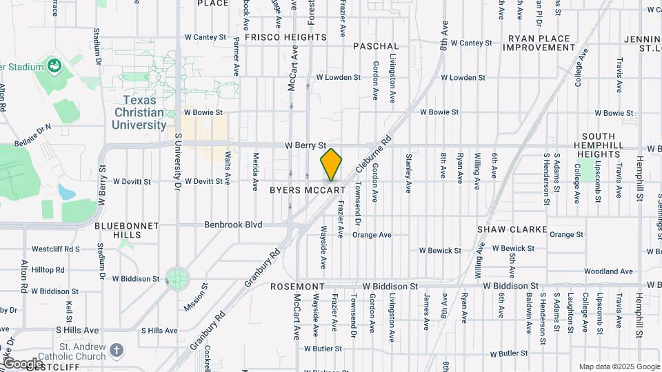 2305 Benbrook Blvd Map and Location Details