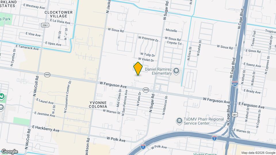 1404 W Platinum Dr, Unit 4 Map and Location Details