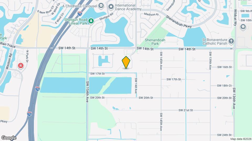 14930 SW 16 Ct Map and Location Details