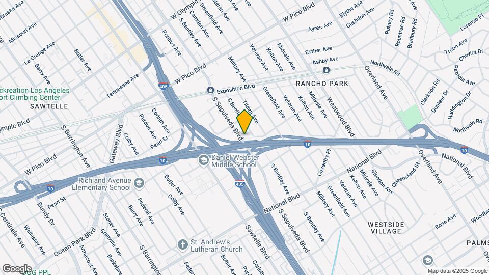 2642 S. Sepulveda Blvd. Mapa y Detalles de la Ubicación