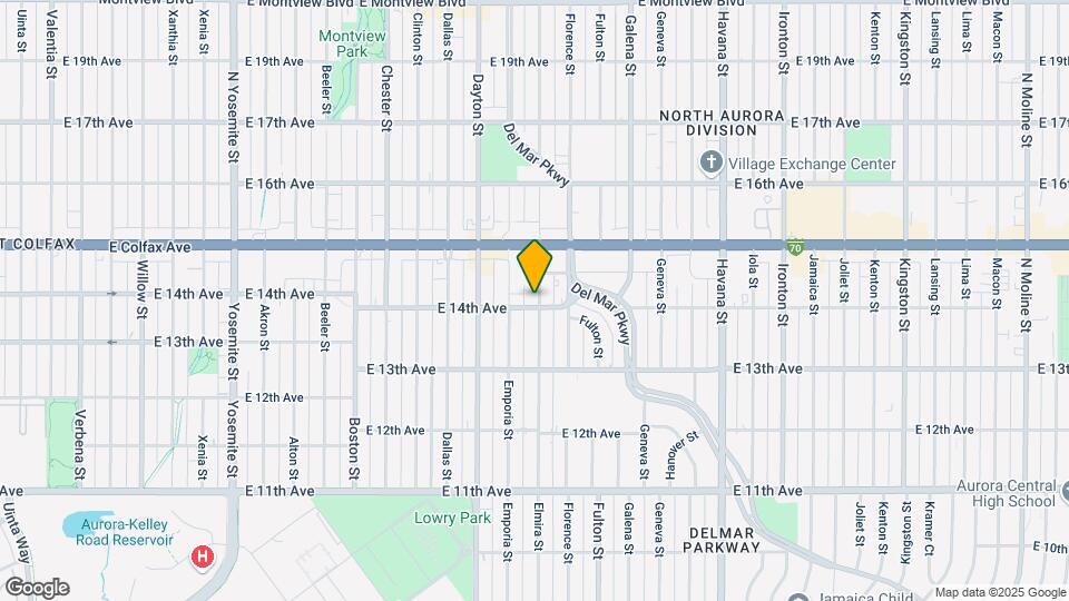 1401 Elmira St Mapa y Detalles de la Ubicación