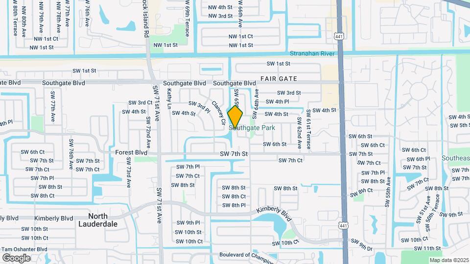 427 SW 65th Ave Map and Location Details
