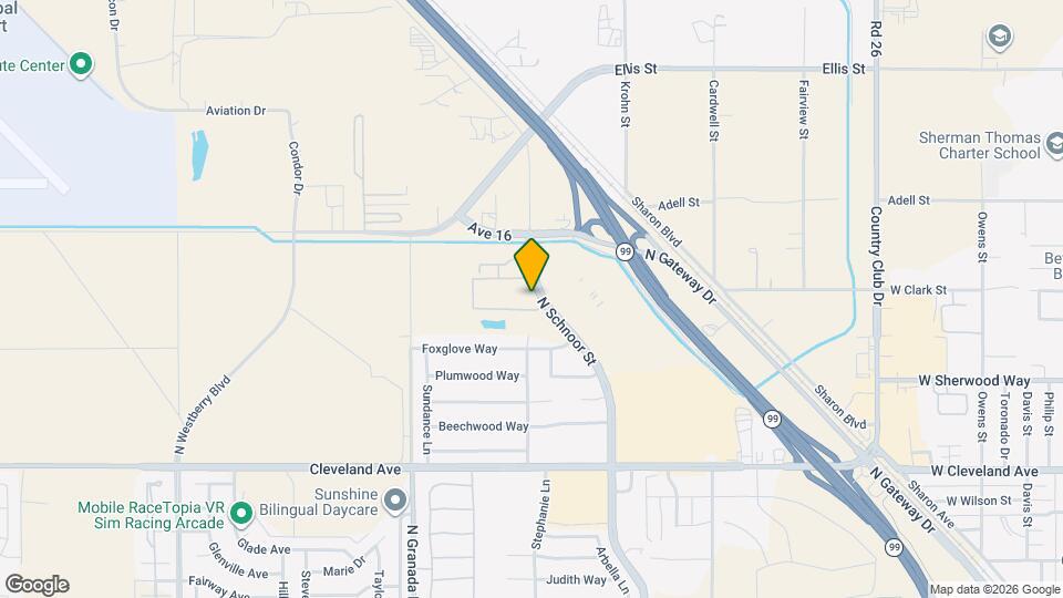 Madera Villa Apartments Map and Location Details