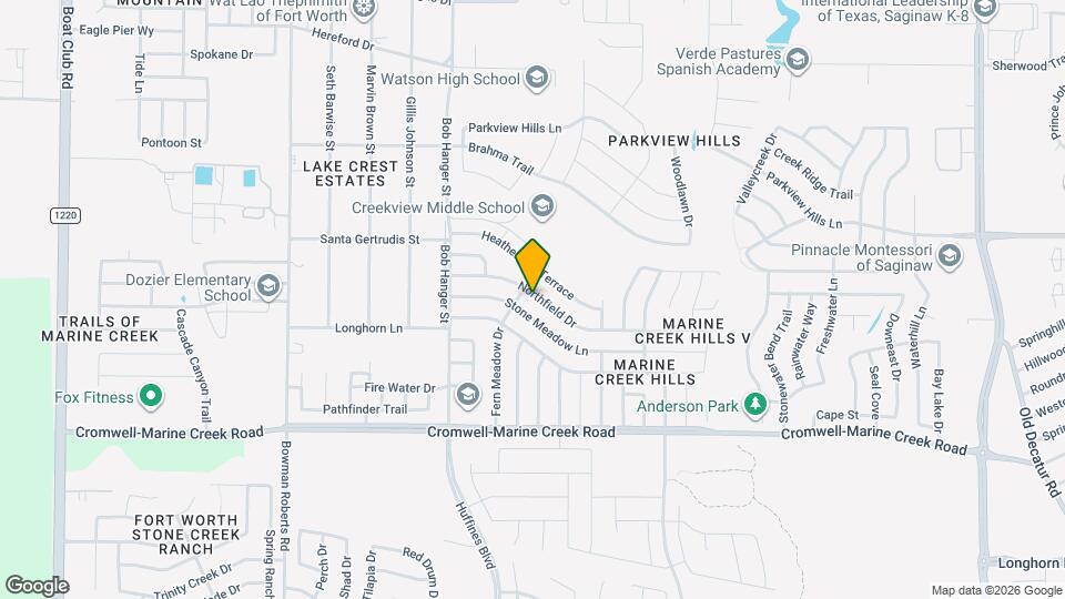 5725 Northfield Dr Mapa y Detalles de la Ubicación