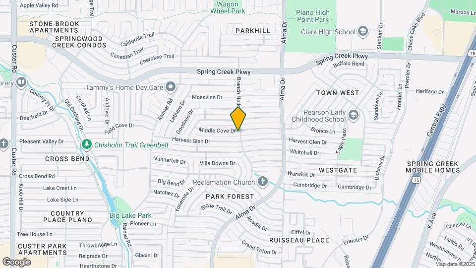 1000 Middle Cove Dr Map and Location Details