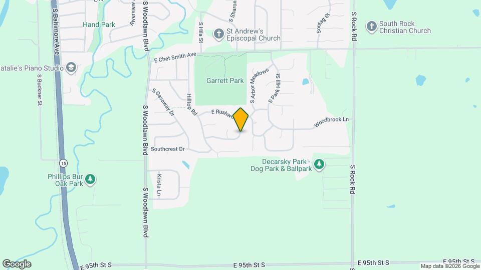 1339 S Summit Rd Map and Location Details