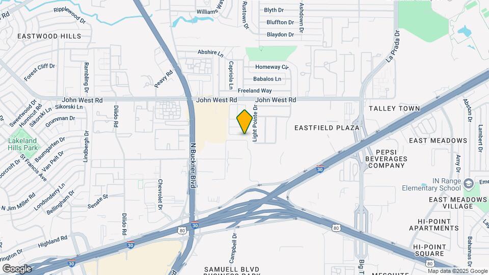 3436 Bellville Dr Map and Location Details