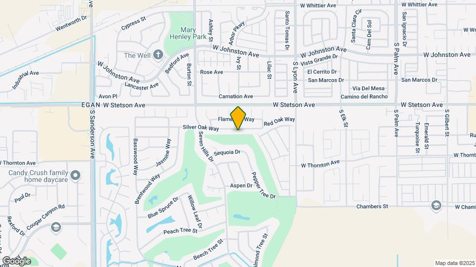1915 Silver Oak Way Map and Location Details