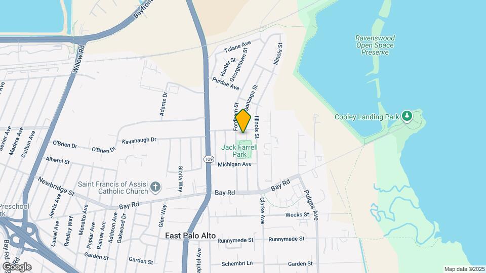 2577 Gonzaga St Map and Location Details
