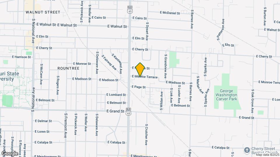 1838 E Monroe Terrace Map and Location Details