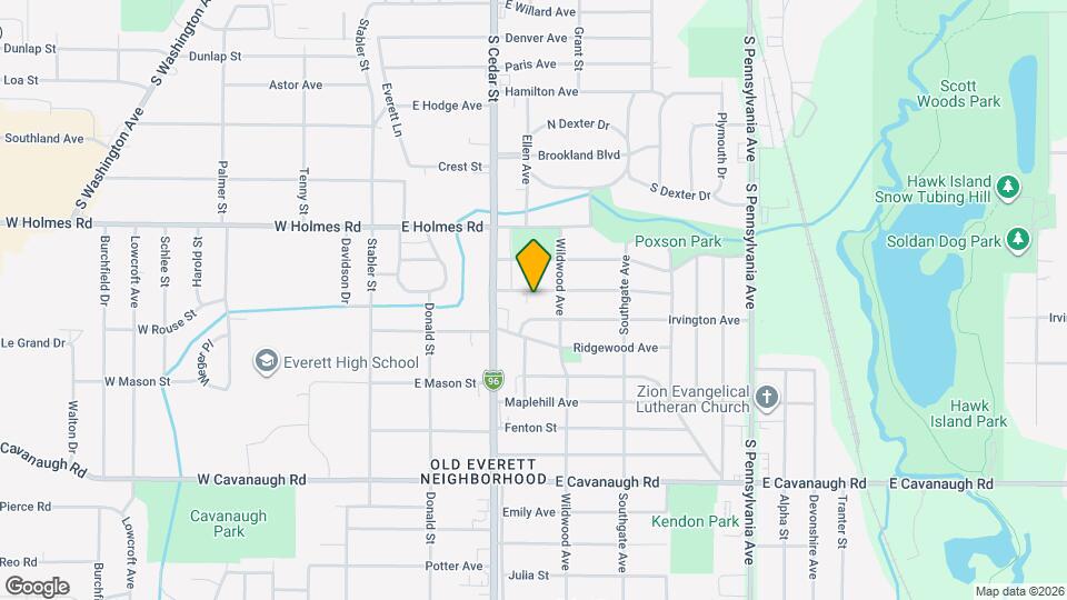 534 Glendale Ave Map and Location Details