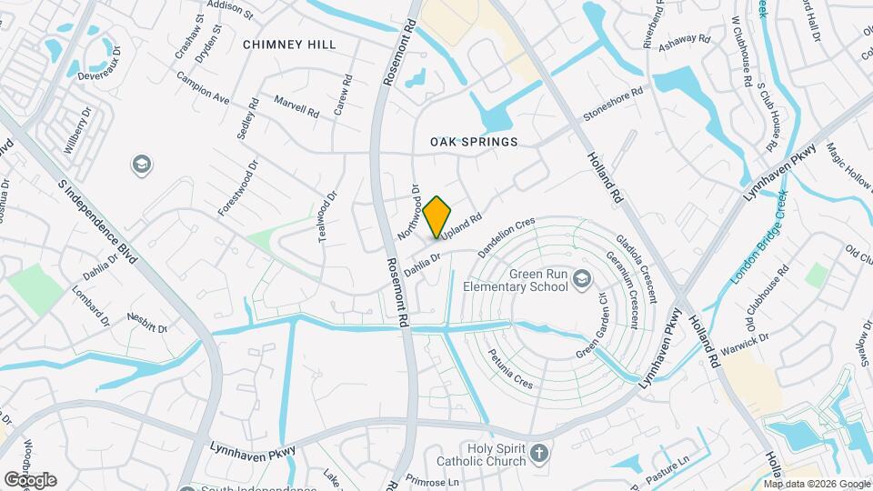 3767 Upland Rd Map and Location Details