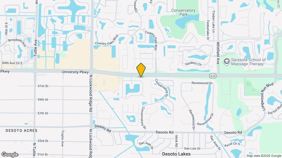 3491 Parkridge Cir Map and Location Details