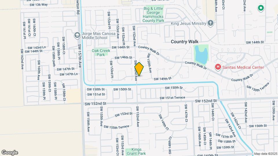 15051 SW 149th St Map and Location Details