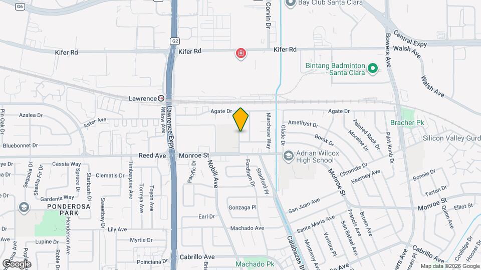 2541-2543 Monticello Way Map and Location Details